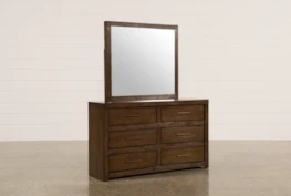 Riley Brownstone Dresser/Mirror