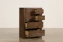 Riley Brownstone Chest Of Drawers - Side