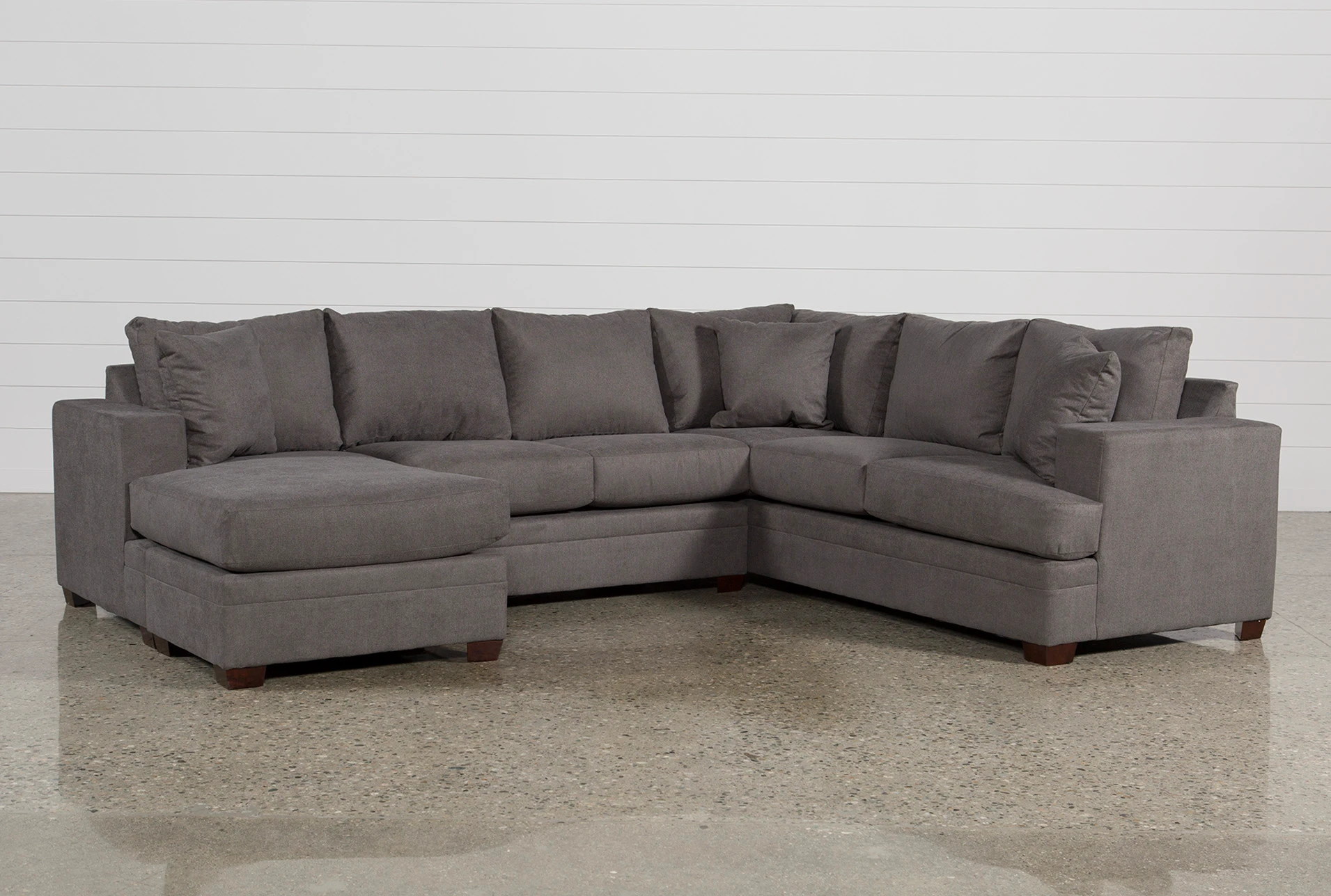 Kerri 2 Piece Sectional W Laf Chaise Living Spaces