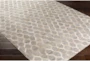 5'x7'5" Rug-Viscose/Hide Honeycomb Taupe - Detail