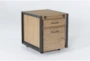 Whistler 2 Piece Office Set With Desk + Mobile File Cabinet - Side