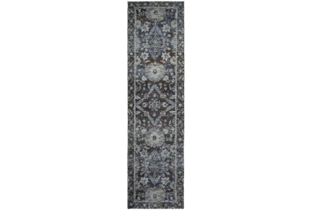 2'3"x8' Rug-Ines Moroccan Blue