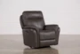 Bowie Leather Power Gliding Rocker Recliner with Power Headrest & USB - Signature