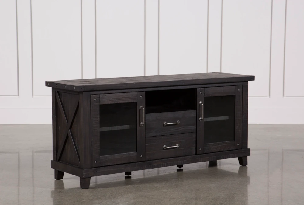 Jaxon 68 Inch TV Stand With Glass Doors