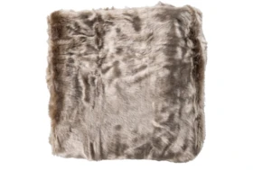 Accent Throw-Taupe Fur