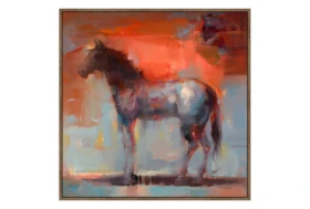 Picture-Red Horse