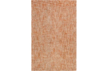 5'x7'5" Rug-Berber Tufted Wool Orange
