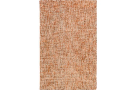 8'x10' Rug-Berber Tufted Wool Orange
