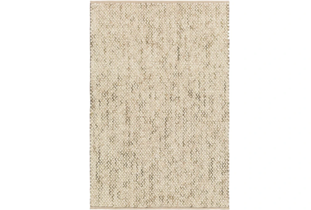 2'x3' Rug-Cormac Woven Wool Taupe