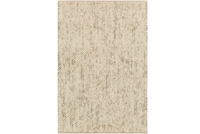 2'x3' Rug-Cormac Woven Wool Taupe - 360