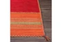 5'x7'5" Rug-Tassel Cotton Flatweave Orange - Material