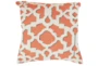 Accent Pillow-Island Gate Coral 18X18 - Signature