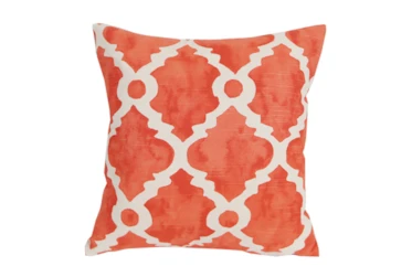 Accent Pillow-Faded Clover Coral 18X18