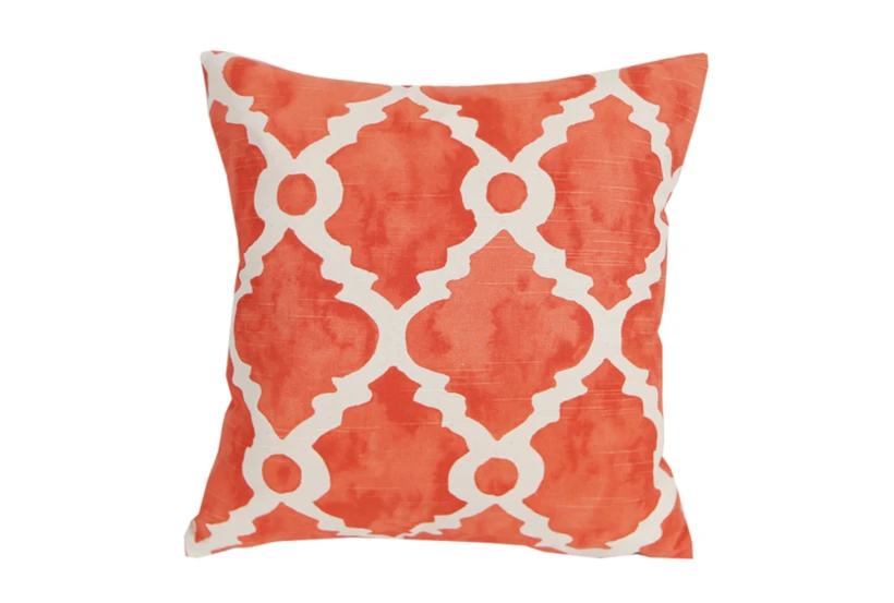 Accent Pillow-Faded Clover Coral 18X18 - 360