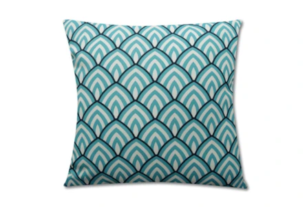 Accent Pillow-Deco Peaks Teal 18X18