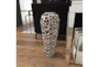 Silver Decorative Vase Medium - Room