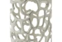 Silver Decorative Vase Large - Detail