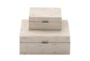 2 Piece Set Mother Of Pearl Boxes - Signature