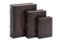 3 Piece Set Wood Scroll Boxes - Signature