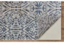 2'6"x8' Rug-Royal Blue Distressed Damask - Detail