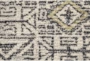 8'x11' Rug-Kiwi And Blue Native Print - Detail