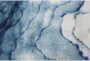 5'x8' Rug-Cobalt Watercolor Tide - Detail