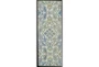 2'8"x7'8" Rug-Cobalt And Yellow Large Medallion - Signature