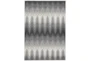 8'x11' Rug-Charcoal Ombre Flamestitch - Signature