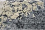 5'x8' Rug-Grey And Ivory Burnout - Detail
