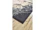 5'x8' Rug-Grey And Ivory Burnout - Front