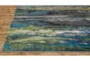 2'8"x9'9" Rug-Cobalt And Yellow Faux Bois - Detail