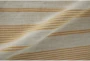 4'x6' Rug-Recycled Pet Gold Pin Stripes - Detail