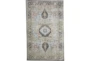 5'x8' Rug-Spa And Green Global Traditional Pattern - Signature
