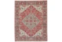 2'x3' Rug-H& Knotted Saturated Red & Charcoal Traditional - Signature