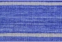 2'x3' Rug-Indigo Ombre Stripe Flat Weave - Detail