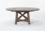 Jaxon Grey 54-72" Round To Oval Extendable Dining Table - Signature