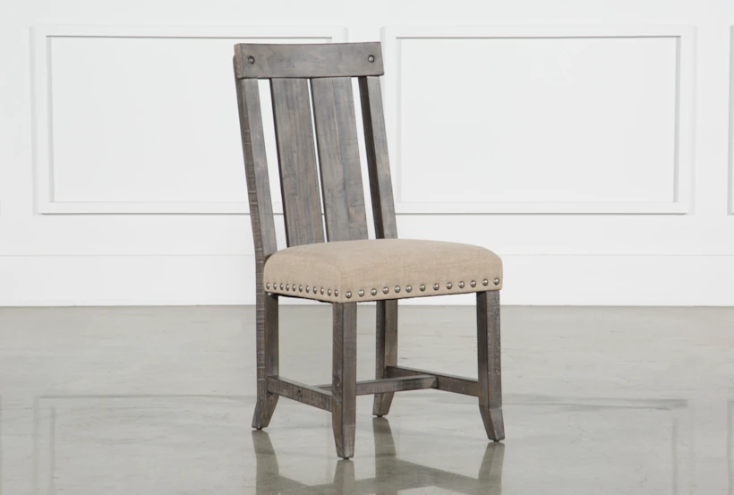 Jaxon Grey Wood Dining Side Chair - 360