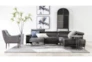 Tatum Dark Grey 2 Piece 116" Sectional With Right Arm Facing Armless Chaise - Room