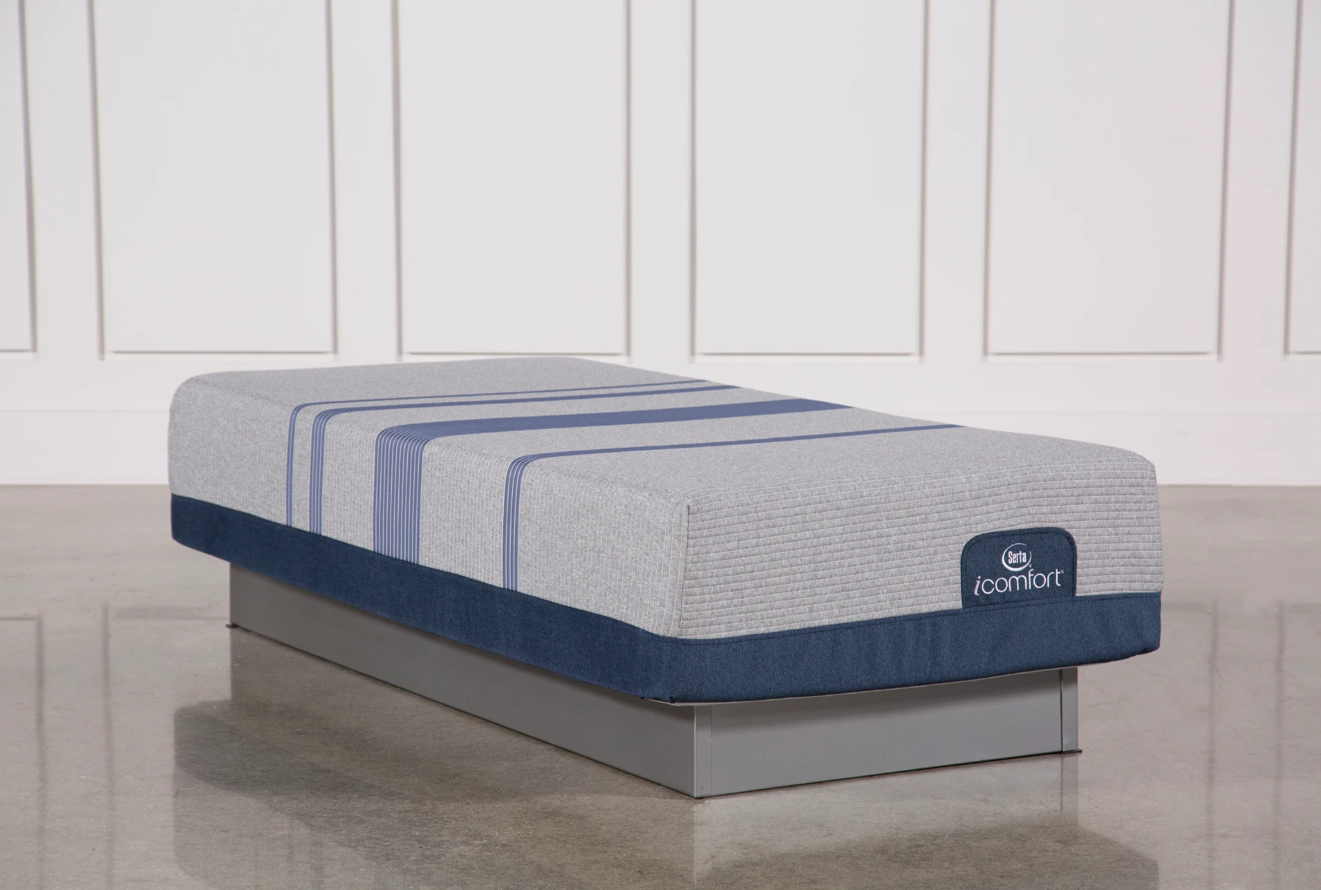 Blue Max 1000 Plush Twin Extra Long Mattress Living Spaces