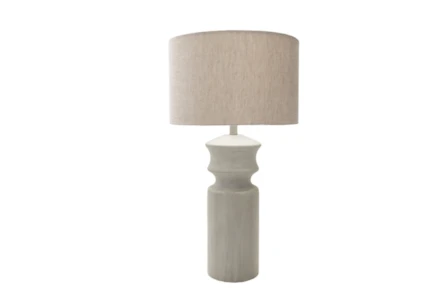 Table Lamp-Concrete Column