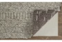 8'x11' Rug-Oatmeal Textured Wool Stripe - Detail