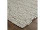 9'5"x13'5" Rug-Oatmeal Textured Wool Stripe - Detail