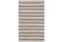 2'x3' Rug-Natural Textured Wool Stripe - Signature