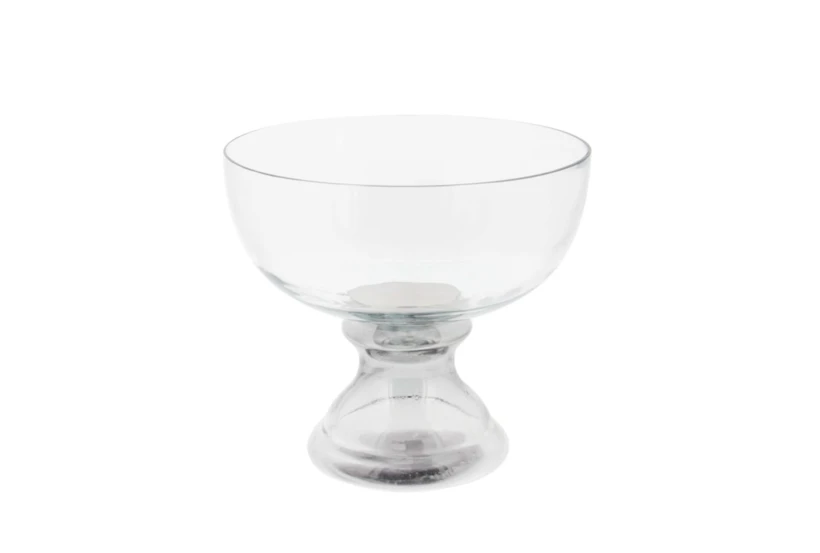 8 Inch Glass Pedestal Bowl - 360