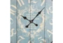 25 Inch Metal Rope Glass Wall Clock - Detail