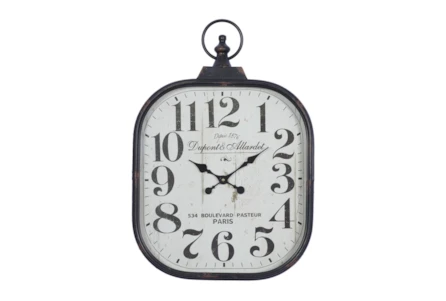 26 Inch Dupont & Allardet Wall Clock - Main