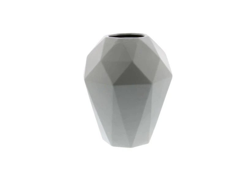12 Inch Grey Prizm Vase - 360