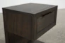 Pierce Espresso 1-Drawer Nightstand With Usb And Power Outlets - Top