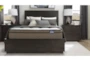 Pierce Espresso King Wood Panel Bed W/Storage - Room