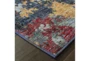 3'3"x5'2" Rug-Marshall Blue And Berry - Detail
